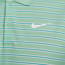 Nike Dri-FIT Victory Striped Polo Shirt - Enamel Green/White