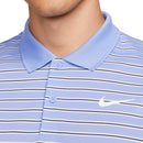 Nike Dri-FIT Victory Striped Polo Shirt - Light Thistle/White