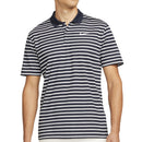 Nike Dri-FIT Victory Striped Polo Shirt - Obsidian/White