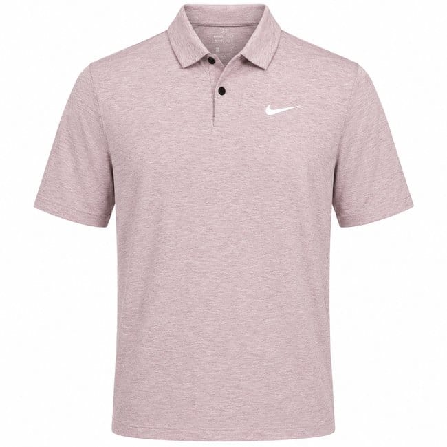 Nike Dri-FIT Tour Polo Shirt - Burgundy Crush/White