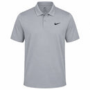 Nike Dri-Fit Velocity Solid Polo Shirt - Wolf Grey/Black