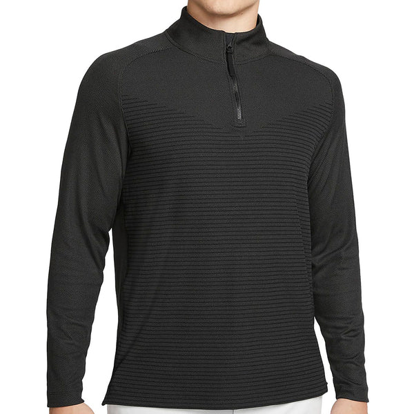 Nike Dry-Fit ADV Vapor 1/2 Zip Pullover Sweater - Black/Dark Smoke Grey/Black