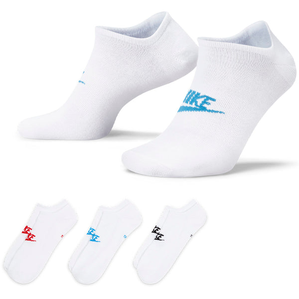 Nike Everyday Essential No-Show Socks (3 Pack) - Multi