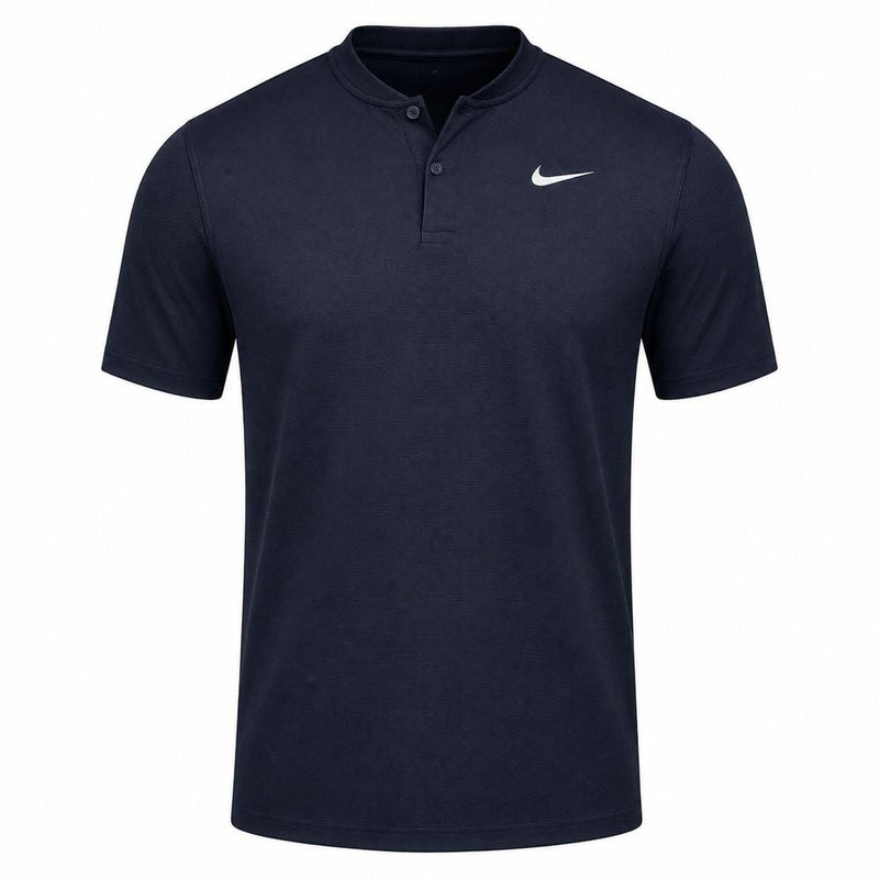 Nike Dri-Fit Velocity Blade Polo Shirt - College Navy/White