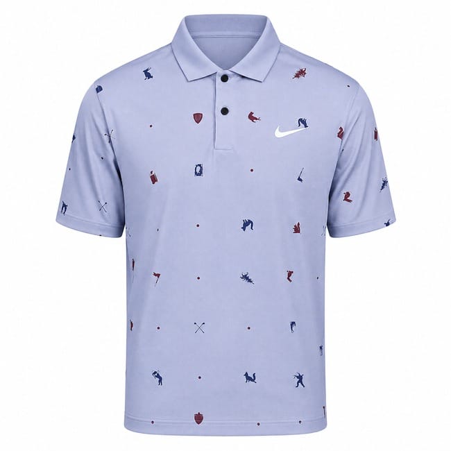 Nike Tour Dri-FIT Polo Shirt - Light Carbon/White