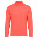 Nike Dri-FIT ADV Tour 1/2 Zip Pullover - Ember Glow/White