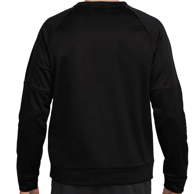 Nike Therma-FIT Crewneck Sweater - Black/White