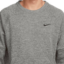 Nike Therma-FIT Crewneck Sweater - Dark Grey Heather/Black