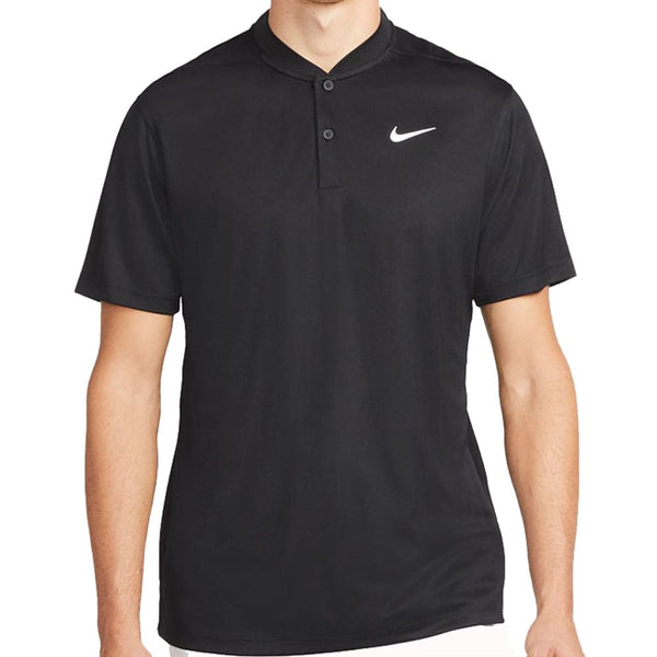 Nike Dri-FIT Victory Blade Polo Shirt - Black/White