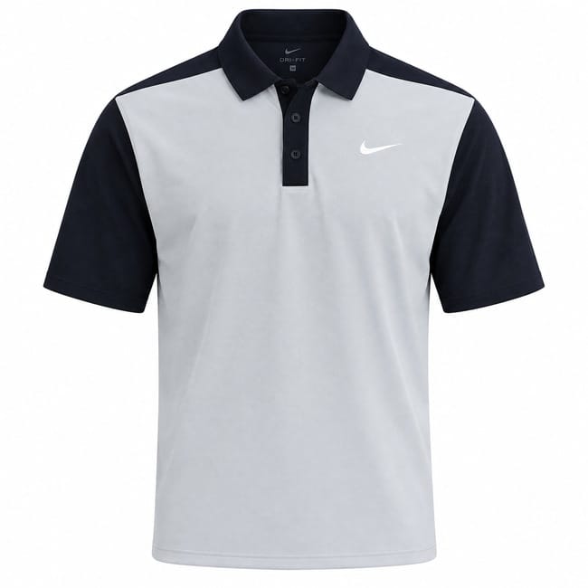 Nike Dri-Fit Victory+ Polo Shirt - Lt Armory Blue/Obridian/White