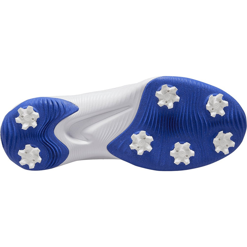 Nike Victory Pro 3 Spiked Shoes White Hyper Royal