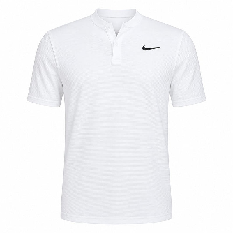 Nike Dri-Fit Velocity Blade Polo Shirt - White/Black