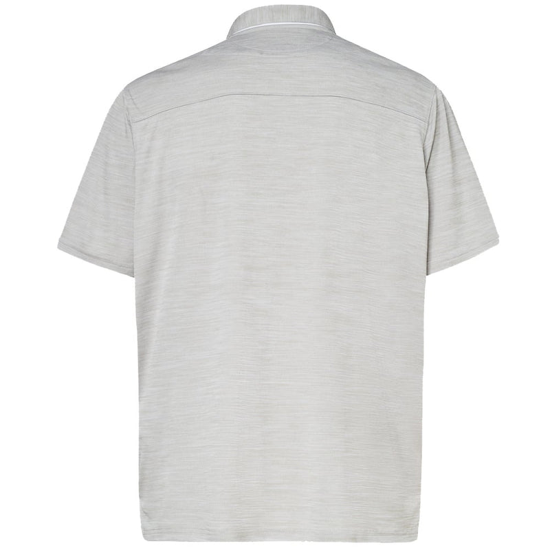 Oakley Aero Hydrolix Polo Shirt - Stone Grey Heather