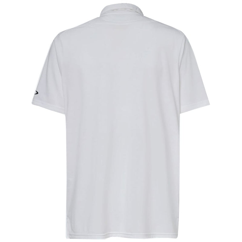 Oakley Azalea Stripe Polo Shirt - White Heather