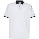 Oakley Contender Ellipse Print Polo Shirt - White