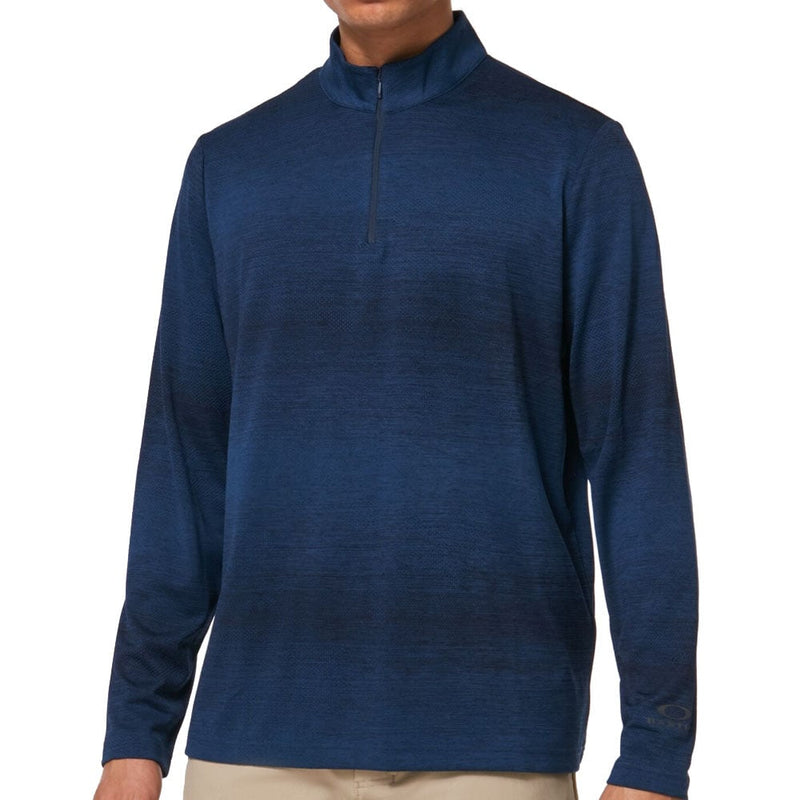 Oakley Contender 1/2 Zip - Poseidon Dark Heather