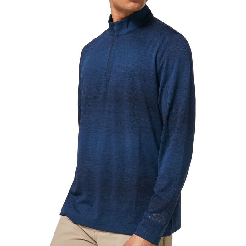 Oakley Contender 1/2 Zip - Poseidon Dark Heather