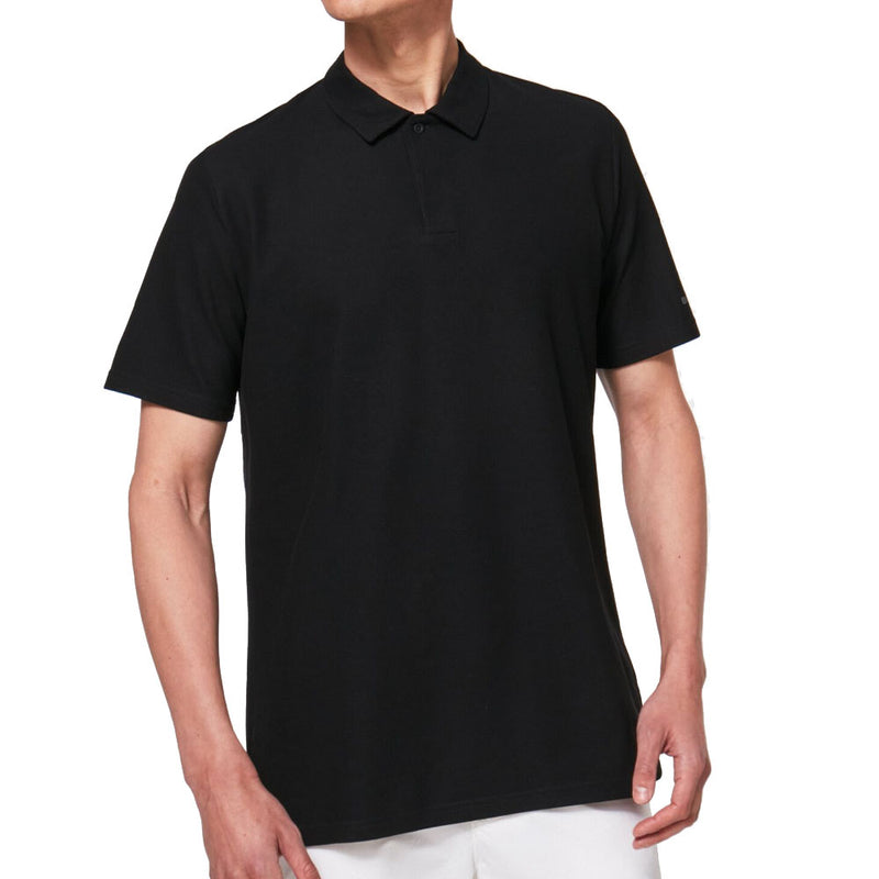 Oakley Contender Stripe Polo Shirt - Blackout