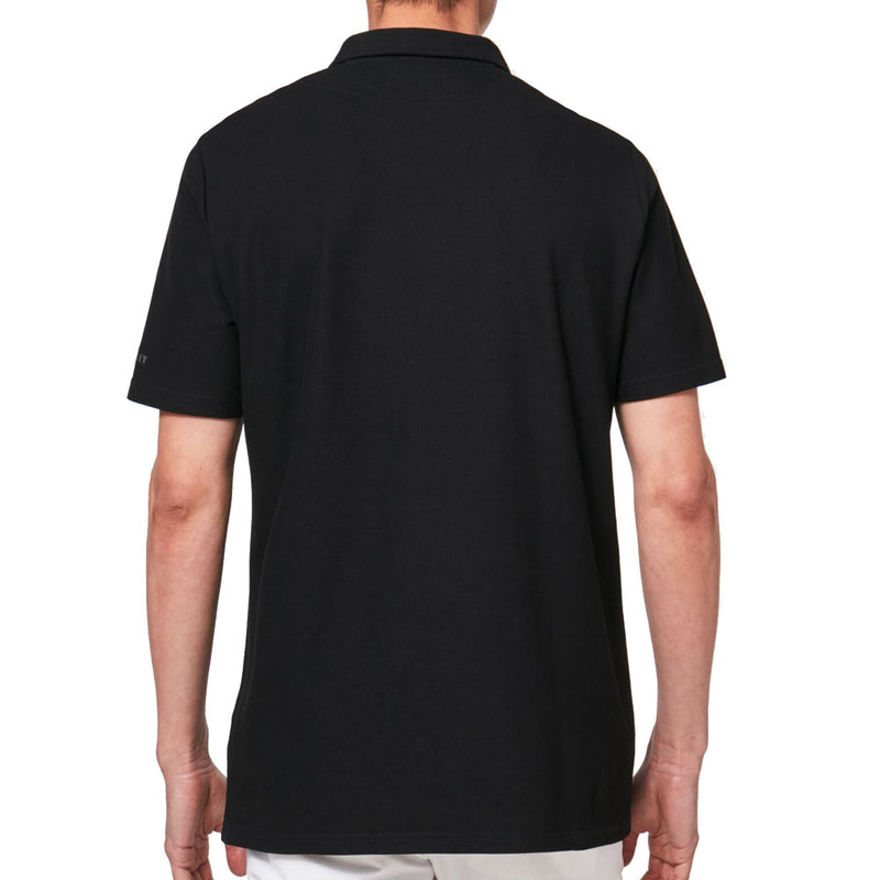 Oakley Contender Stripe Polo Shirt - Blackout