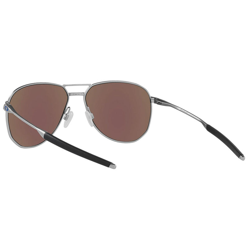 Oakley Contrail Sunglasses - Prizm Sapphire Lens - Satin Chrome Frame