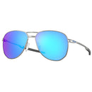 Oakley Contrail Sunglasses - Prizm Sapphire Lens - Satin Chrome Frame