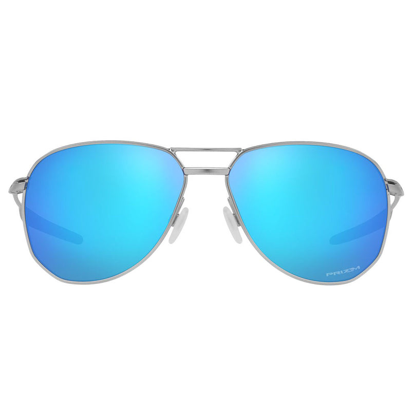 Oakley Contrail Sunglasses - Prizm Sapphire Lens - Satin Chrome Frame