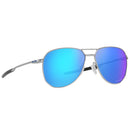 Oakley Contrail Sunglasses - Prizm Sapphire Lens - Satin Chrome Frame