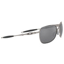 Oakley Crosshair Sunglasses - Black Polarized Lens - Lead Frame