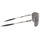 Oakley Crosshair Sunglasses - Black Polarized Lens - Lead Frame