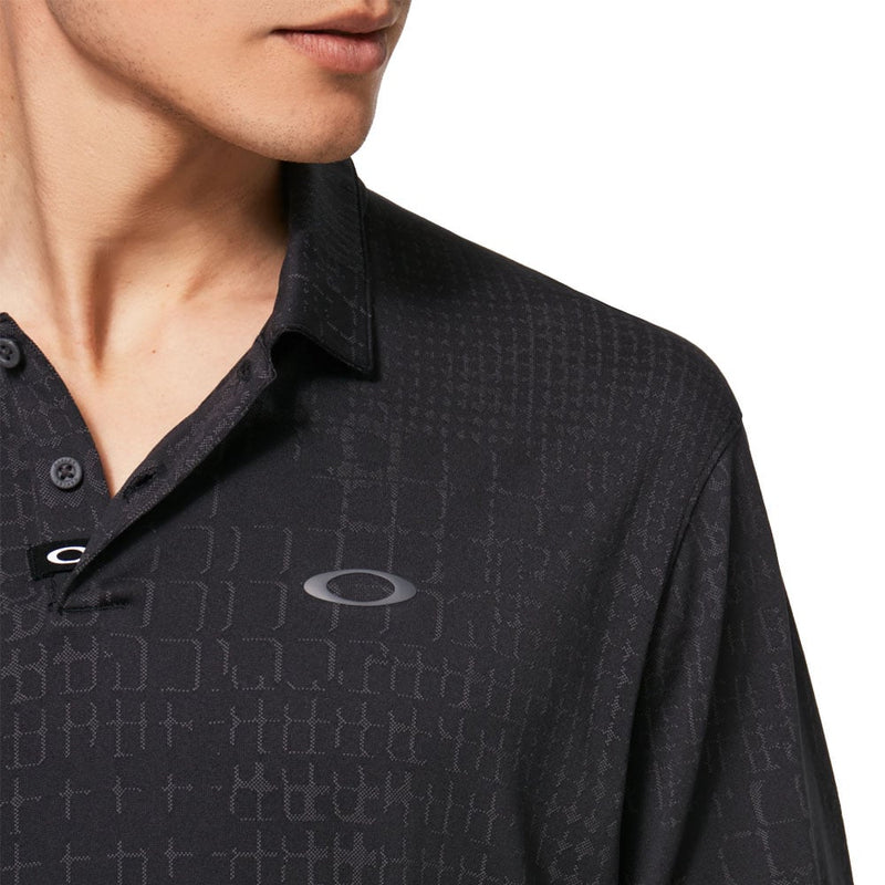 Oakley Dimension Jacquard Polo Shirt - Blackout