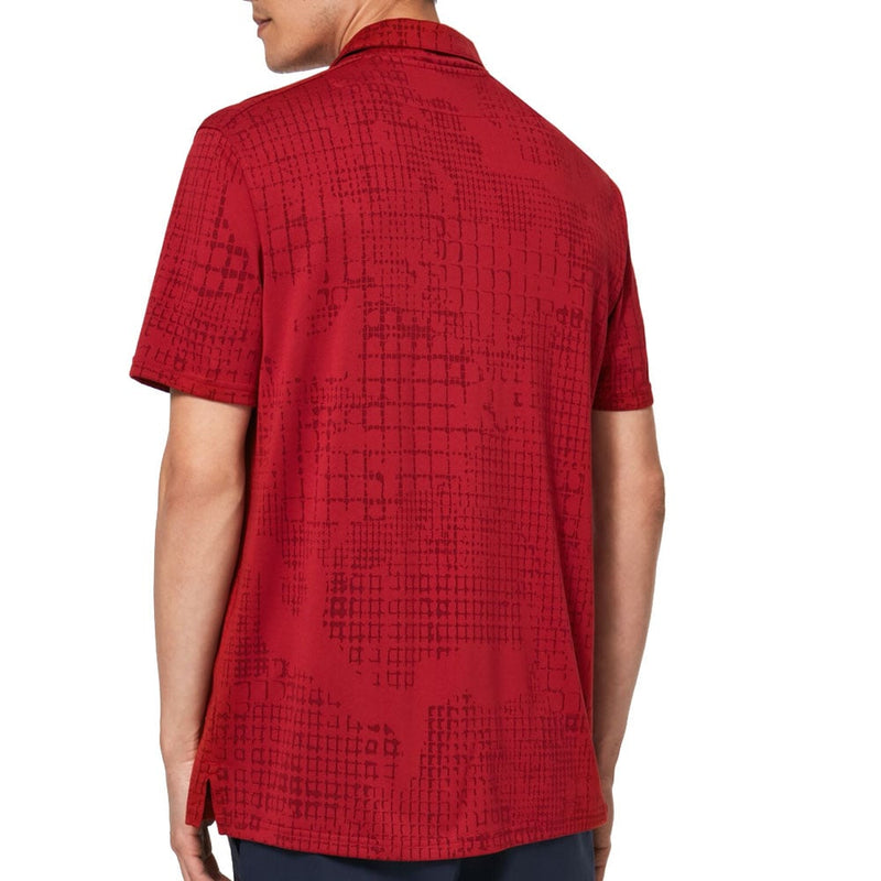 Oakley Dimension Jacquard Polo Shirt - Iron Red