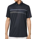 Oakley Dimension Stripe RC Polo Shirt - Blackout