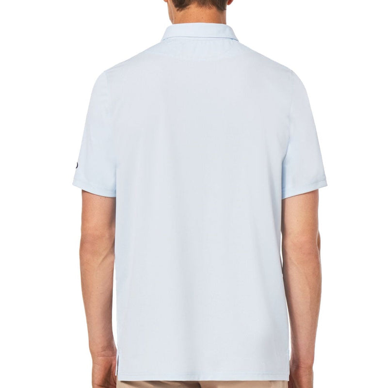 Oakley Dimension Stripe RC Polo Shirt - Light Blue Breeze