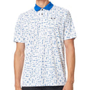 Oakley Divisional Geometric Print Polo Shirt - Gradient Ozone