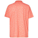 Oakley Divisional Geometric Print Polo Shirt - Gradient Sunset