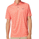 Oakley Divisional Geometric Print Polo Shirt - Gradient Sunset