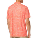 Oakley Divisional Geometric Print Polo Shirt - Gradient Sunset