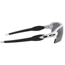 Oakley Flak 2.0 XL Sunglasses - Prizm Black Polarized Lens - Polished White Frame