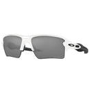 Oakley Flak 2.0 XL Sunglasses - Prizm Black Polarized Lens - Polished White Frame