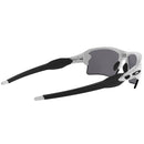 Oakley Flak 2.0 XL Sunglasses - Prizm Black Polarized Lens - Polished White Frame