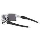 Oakley Flak 2.0 XL Sunglasses - Prizm Black Polarized Lens - Polished White Frame