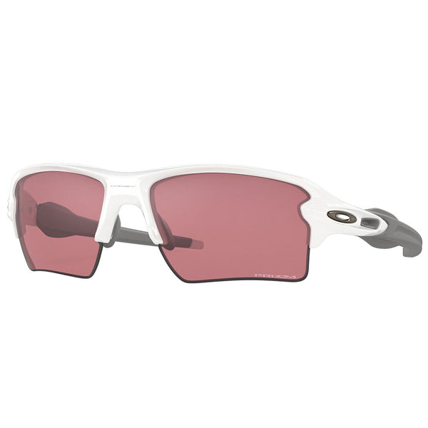 Oakley Flak 2.0 XL Sunglasses - Prizm Dark Golf Lens - Polished White Frame