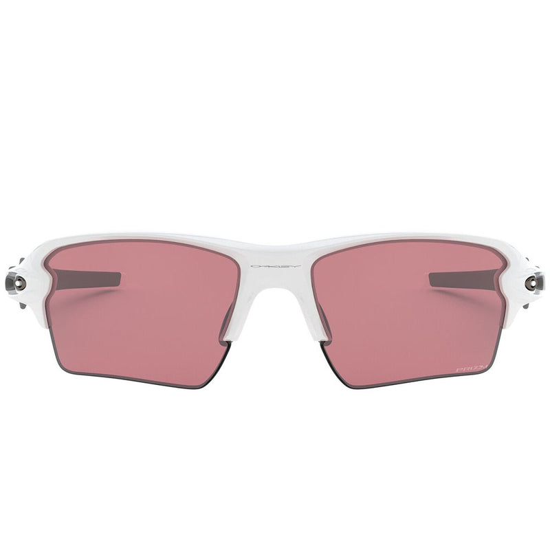 Oakley Flak 2.0 XL Sunglasses - Prizm Dark Golf Lens - Polished White Frame