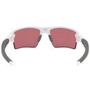 Oakley Flak 2.0 XL Sunglasses - Prizm Dark Golf Lens - Polished White Frame
