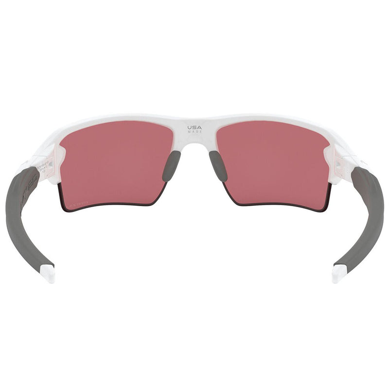 Oakley Flak 2.0 XL Sunglasses - Prizm Dark Golf Lens - Polished White Frame