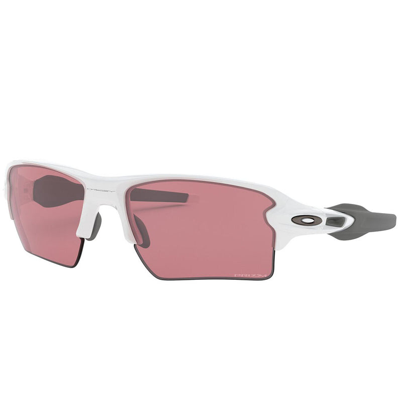 Oakley Flak 2.0 XL Sunglasses - Prizm Dark Golf Lens - Polished White Frame