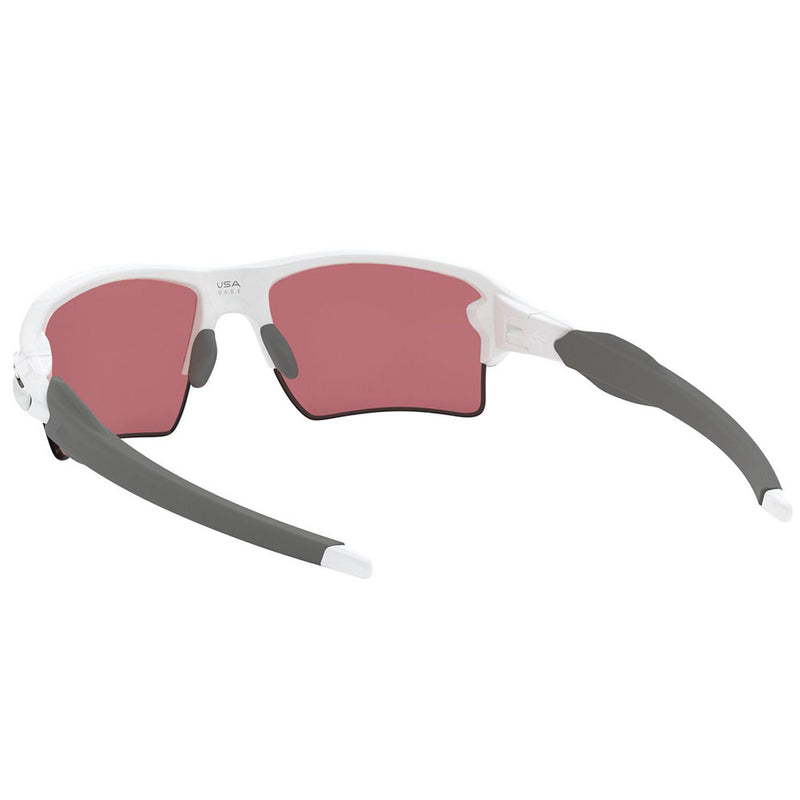 Oakley Flak 2.0 XL Sunglasses - Prizm Dark Golf Lens - Polished White Frame