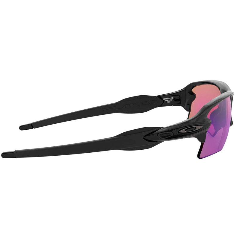Oakley Flak 2.0 XL Sunglasses - Prizm Golf Lens - Polished Black Frame