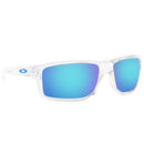 Oakley Gibston Sunglasses - Prizm Sapphire Lens - Polished Clear Frame