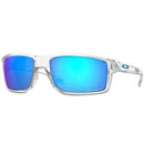 Oakley Gibston Sunglasses - Prizm Sapphire Lens - Polished Clear Frame